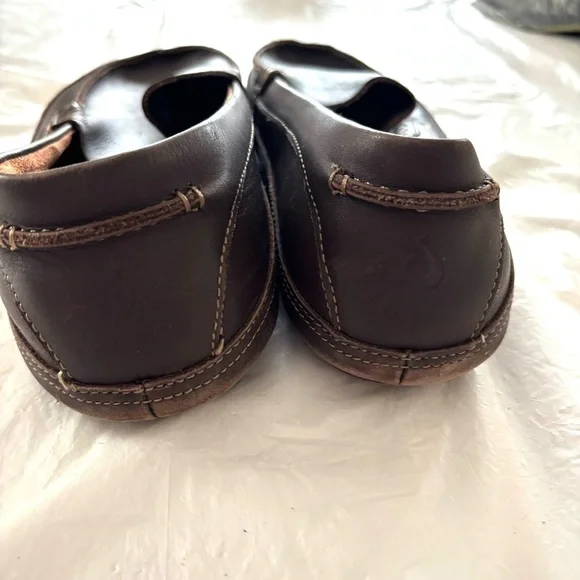 Olukai Kulana leather brown loafers SZ 13 NWOT - Picture 6 of 13